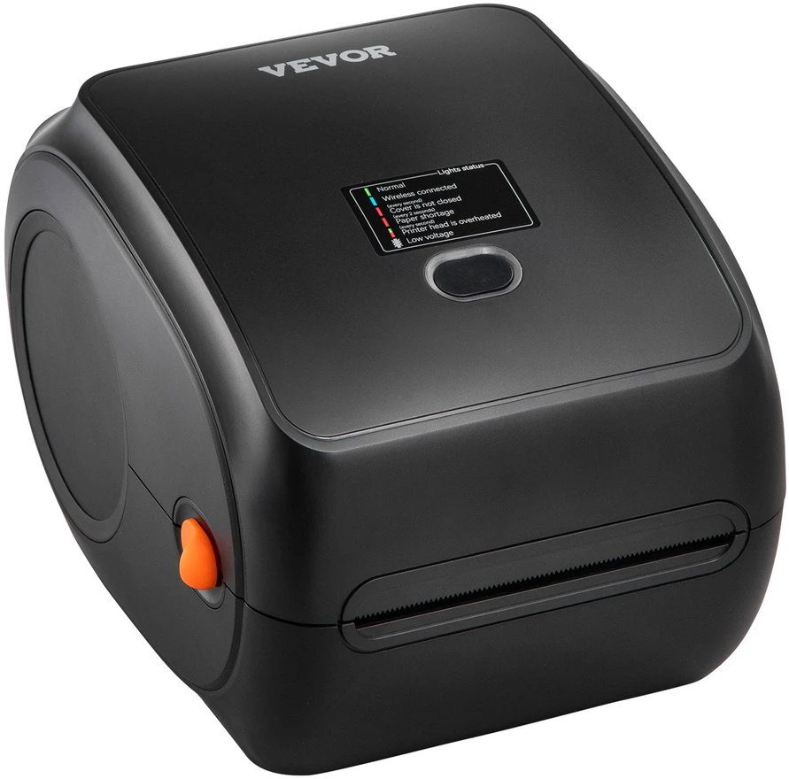 Vevor Terminis etikečių spausdintuvas 4x6 USB/Bluetooth