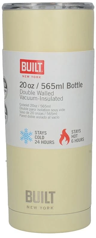 BUILT vakuumu izoliuotas stiklainis, 20 uncijų (vanilė)