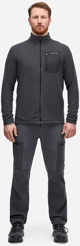 Termo džemperis Finntrail FLOW DarkGrey 1213 (II termo sluoksnis)