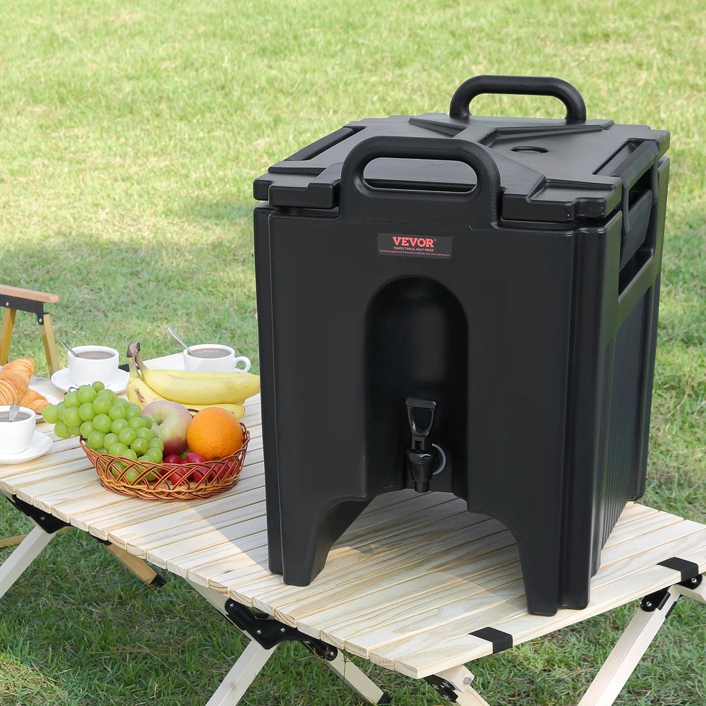 VEVOR Terminis gėrimų dozatorius, 37,6 L