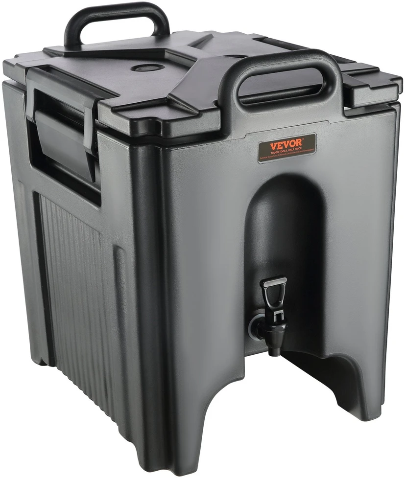 VEVOR Terminis gėrimų dozatorius, 37,6 L