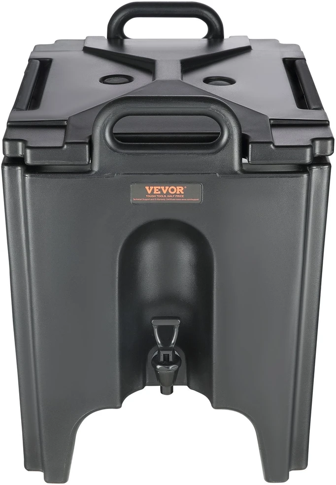 VEVOR Terminis gėrimų dozatorius, 37,6 L