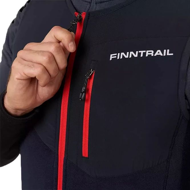 Termo kombinezonas Finntrail POLAR Juodas 1395, Marškinėlių, džemperių ar striukių dydis: S
