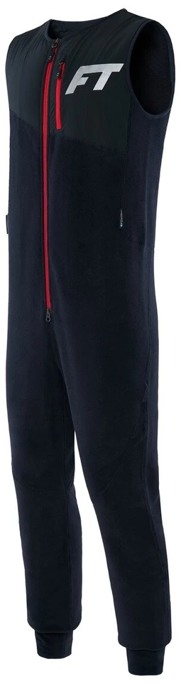 Termo kombinezonas Finntrail POLAR OVERALL Juodas 1390 (II termo sluoksnis), Dydis: XS