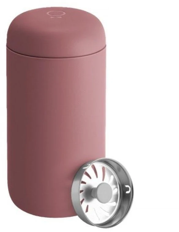 Termosinis puodelis Fellow Carter Move + apsauga nuo purslų Desert Rose, 354 ml