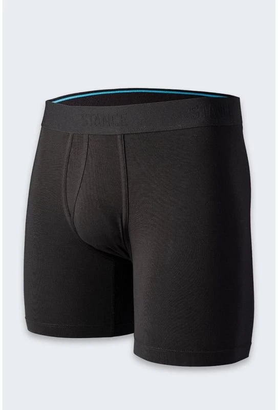 NORMANN Termoaktyvios bokserinės kelnaitės Stance Staple ST, 6 colių, juodos