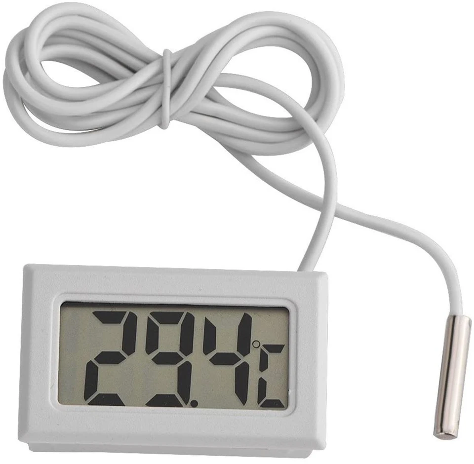 Ag195B Elektroninis termometras XLine su sonda, baltas