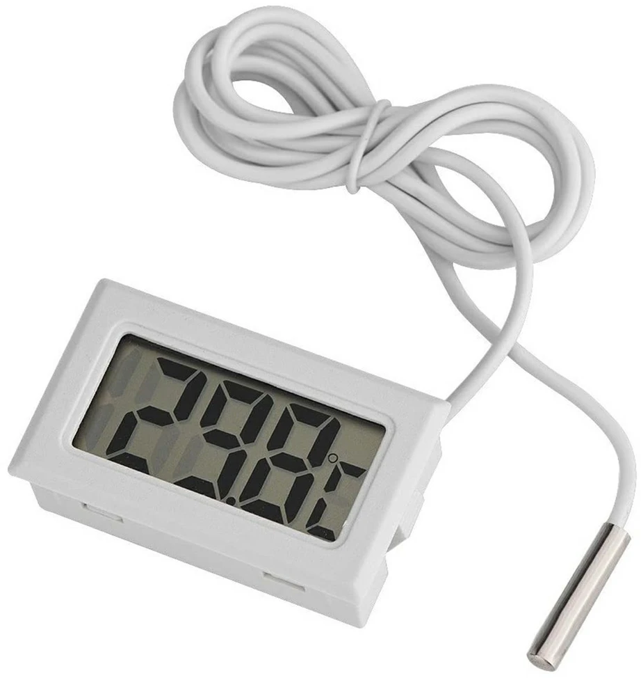 Ag195B Elektroninis termometras XLine su sonda, baltas