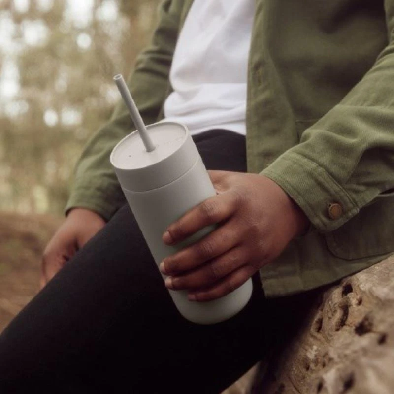 Fellow Carter Cold Tumbler termo puodelis, 473 ml, pilkas