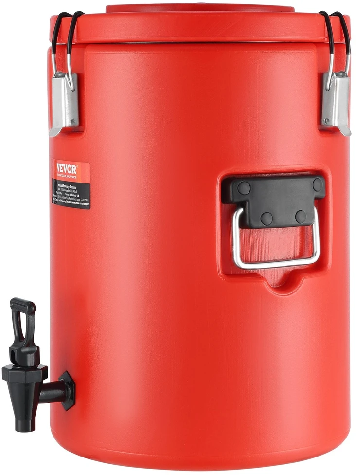 VEVOR Nerūdijančio plieno gėrimų dispenseris, 17,2 l