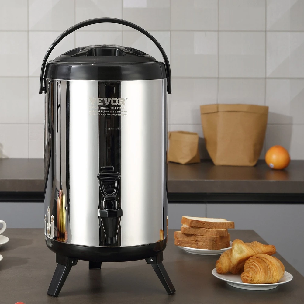VEVOR Nerūdijančio plieno gėrimų dozatorius 9.2 l