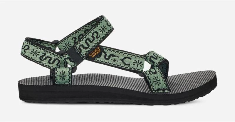 Teva Original Universal Moteriški sandalai - Magiška juoda/pilka Dydis: 37