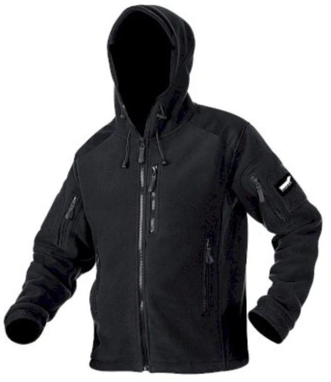 Texar Husky Juodas Fleece Megztinis - 03-FLHU-CO-BL