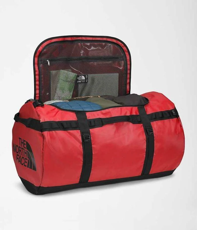 TNF The North Face Base Camp krepšys daiktams 150 L Nailonas, Poliesteris Juoda, Raudona