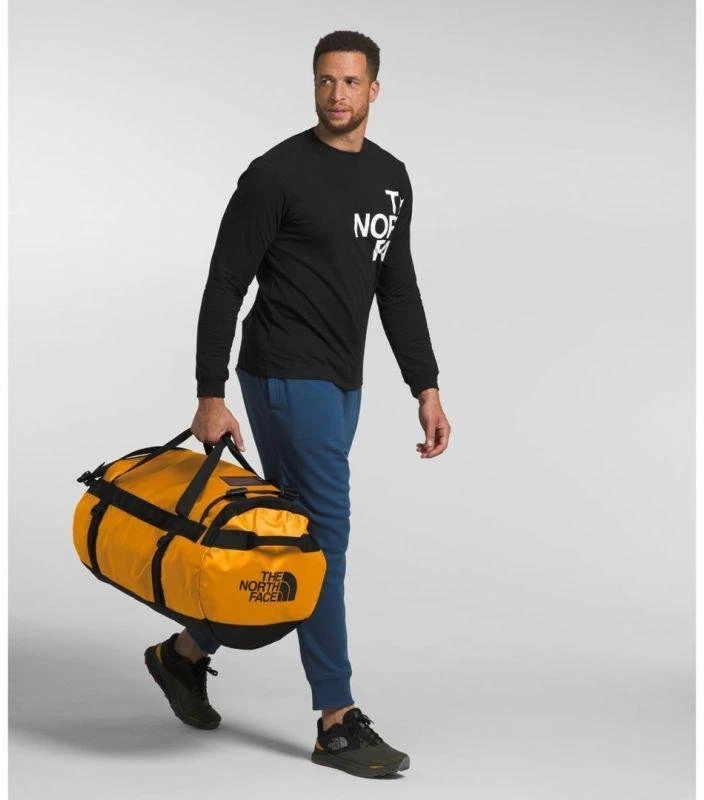 TNF The North Face Base Camp Duffel L krepšys daiktams 95 L Poliesteris Juoda, Geltona