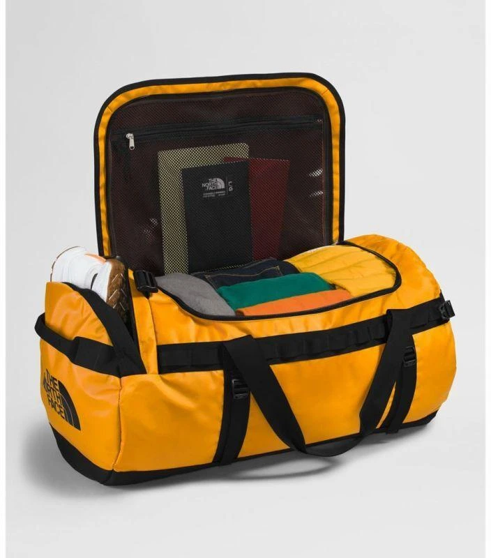 TNF The North Face Base Camp Duffel L krepšys daiktams 95 L Poliesteris Juoda, Geltona