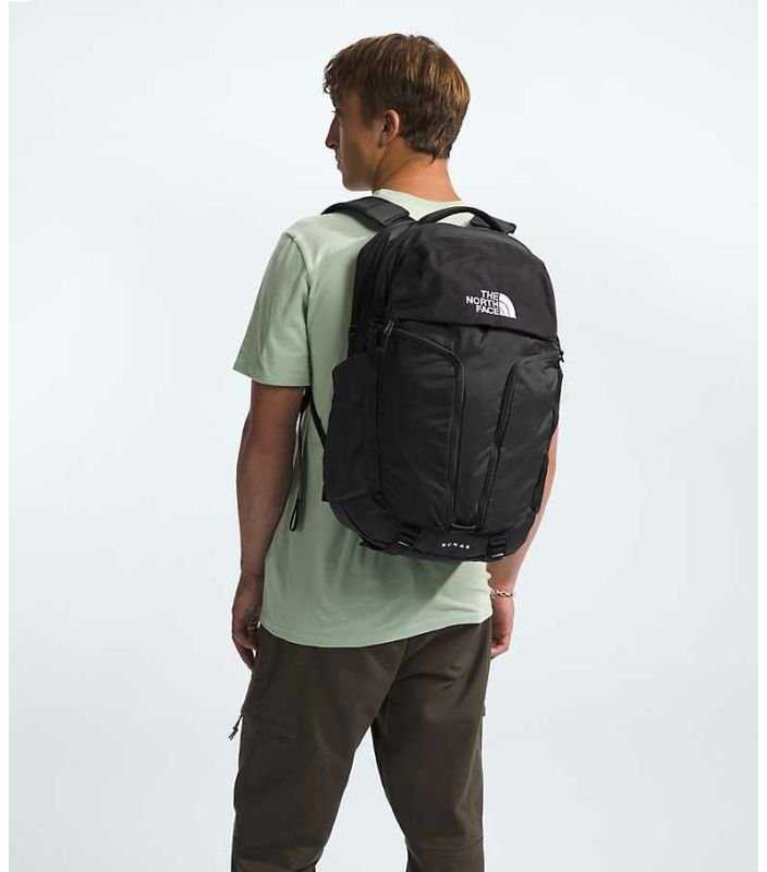 The North Face juoda 31 l kuprinė su laptopo skyriumi