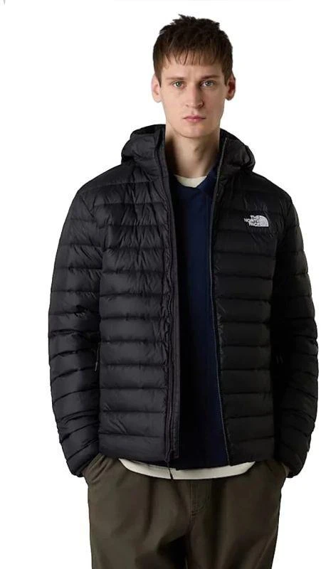 The North Face Klasikinė pūkinė striukė su gobtuvu NF0A8D1TJK31 Juoda L