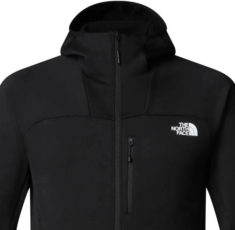 The North Face M Meteora Vyriškas fliso švarkelis su pilnu užtrauktuku NF0A8E1KJK31 Juodas L