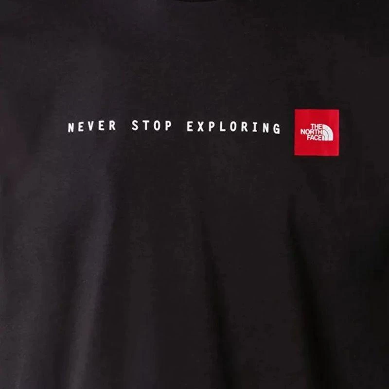 THE NORTH FACE SS Marškinėliai 'Visada tyrinėk' M - tnf juodas