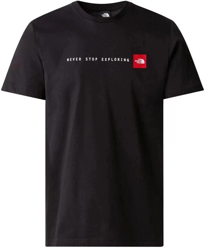 THE NORTH FACE SS Marškinėliai 'Visada tyrinėk' M - tnf juodas