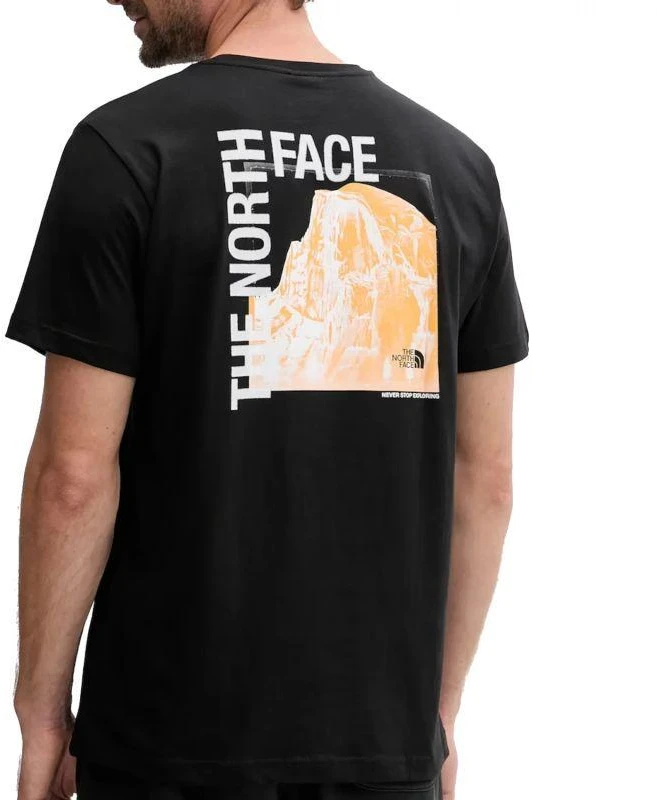 The North Face Vyriški marškinėliai Half Dome Photo SS NF0A8EE9JK31 Juodi L