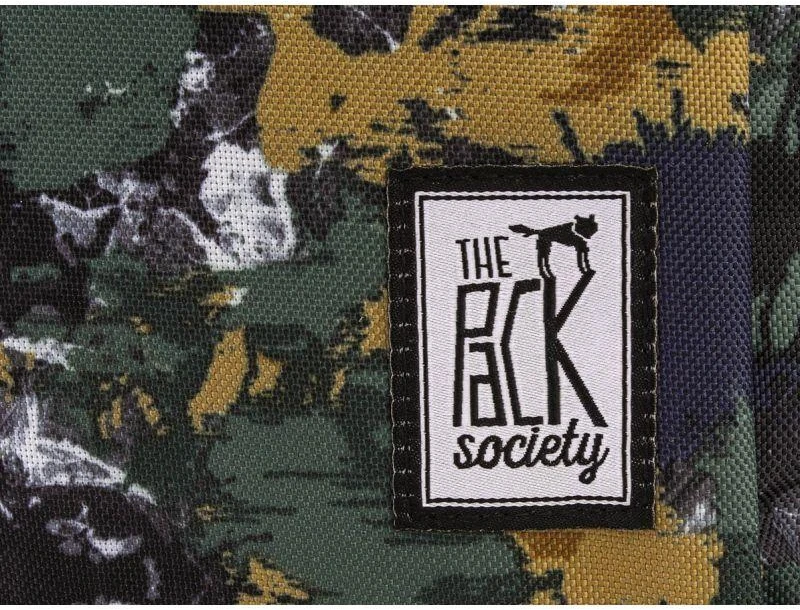 THE SOCIETY PACK XCLASSIC KUGRINĖ ŽALIO MASKUOJAMOJO RAŠTO 181CPR702-74