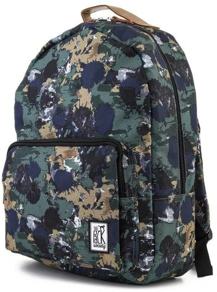 THE SOCIETY PACK XCLASSIC KUGRINĖ ŽALIO MASKUOJAMOJO RAŠTO 181CPR702-74