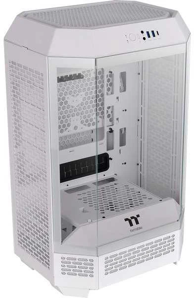 Thermaltake The Tower 300, Tower tipo korpusas - baltas, grūdintas stiklas