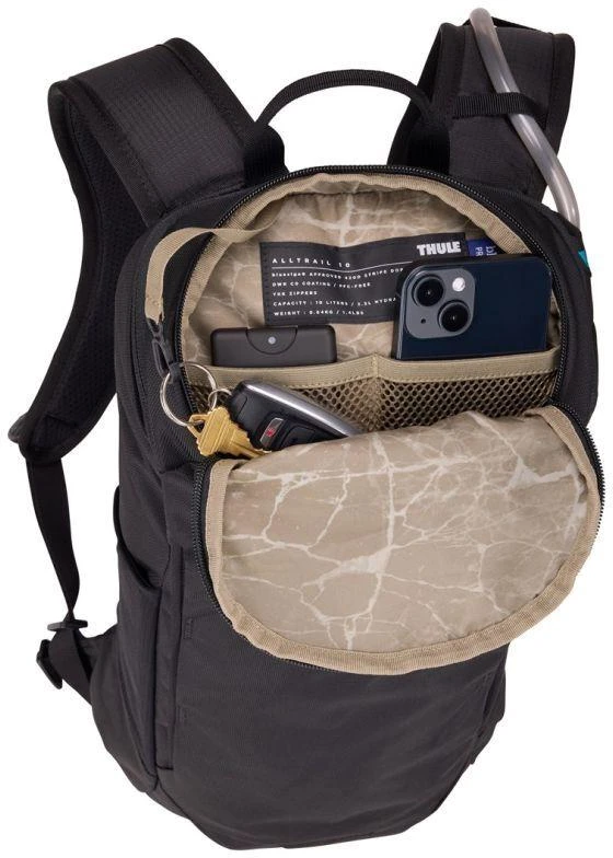 Thule AllTrail 10 l hidracinė kuprinė, juoda