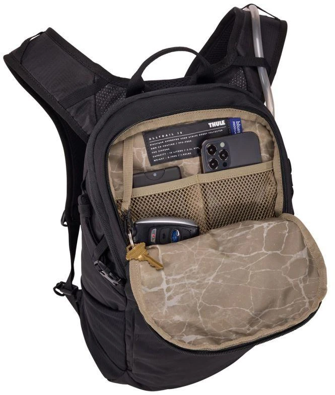 Thule AllTrail 16 l hidratacinė kuprinė, juoda