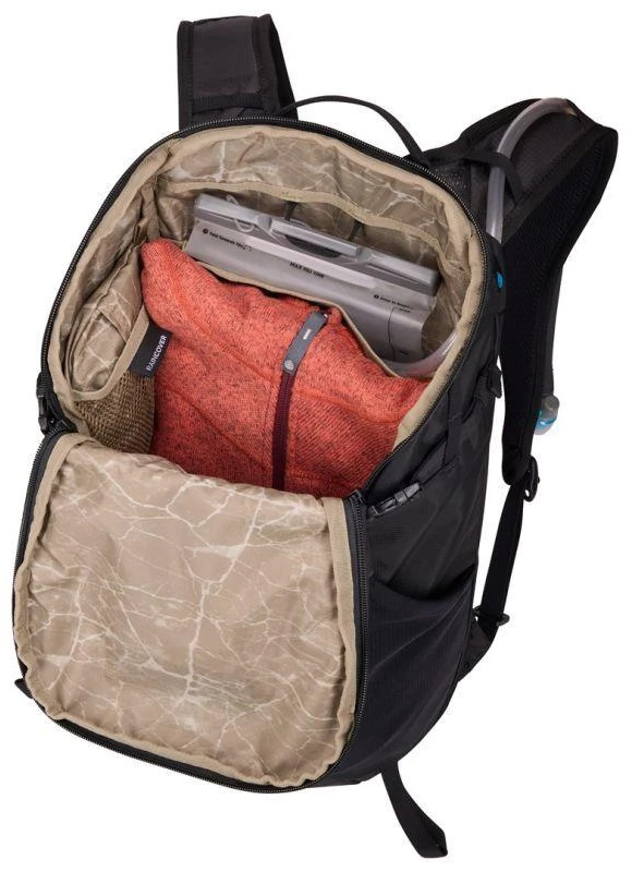 Juoda hidratacinė žygio kuprinė Thule Alltrail 22 l