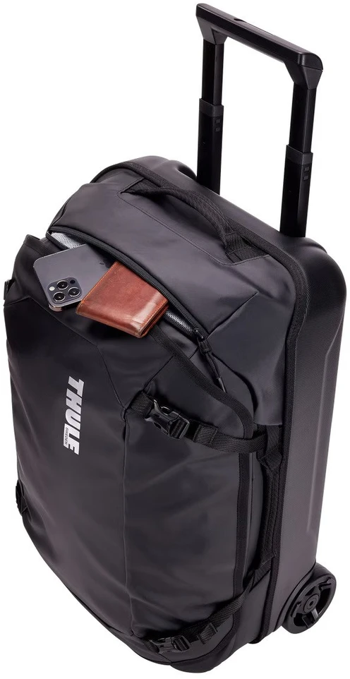 Kelioninis Thule | Carry-on Wheeled Duffel Suitcase, 55cm | Chasm | Luggage | Atsparus vandeniui | Juodas
