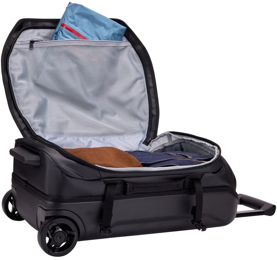 Kelioninis Thule | Carry-on Wheeled Duffel Suitcase, 55cm | Chasm | Luggage | Atsparus vandeniui | Juodas