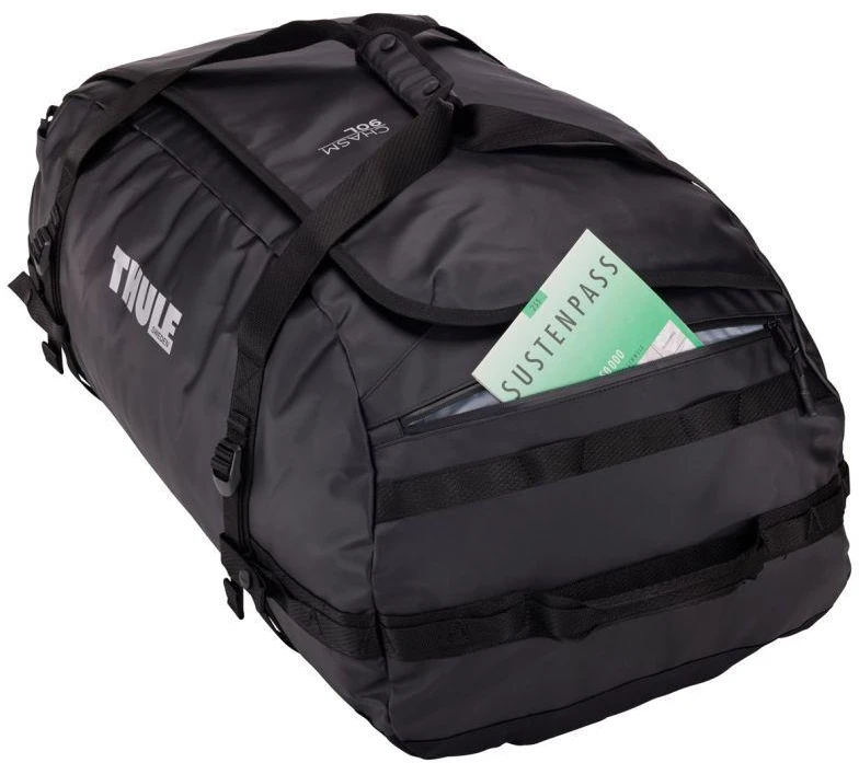Thule | 90L Bag | Chasm | Duffel | Atsparus vandeniui | Juodas