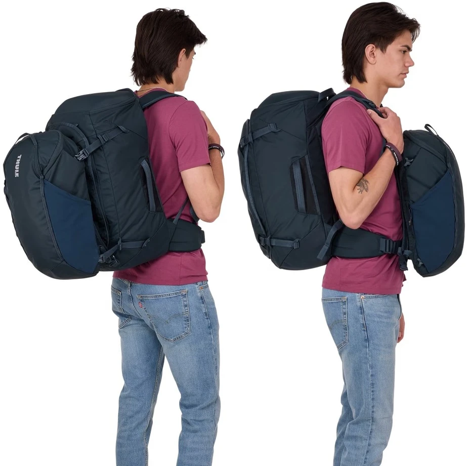 Thule | Landmark, 60 l | Kelioninė kuprinė | Tamsiausia Mėlyna