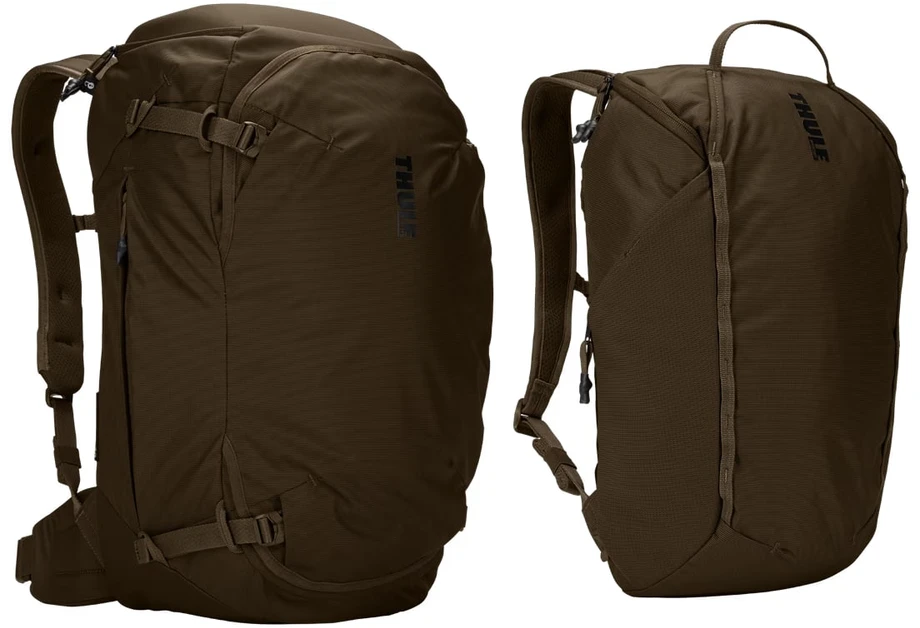 Thule | Landmark, 60 l | Kelioninė kuprinė | Tamsiai chaki spalvos