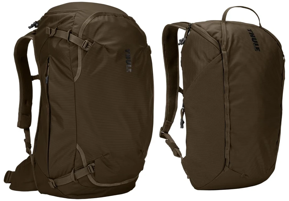 Thule | Landmark, 70 l | Kelioninė kuprinė | Tamsiai chaki spalvos