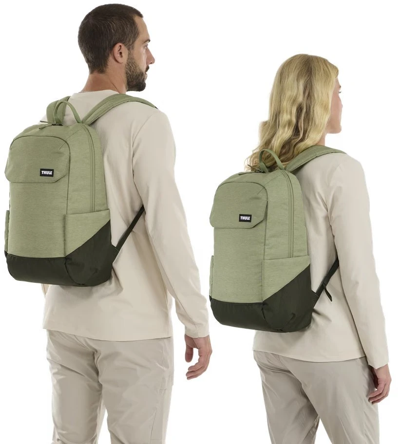 Thule | Lithos | Tinka iki 16 " | Backpack | Quiet Žalias