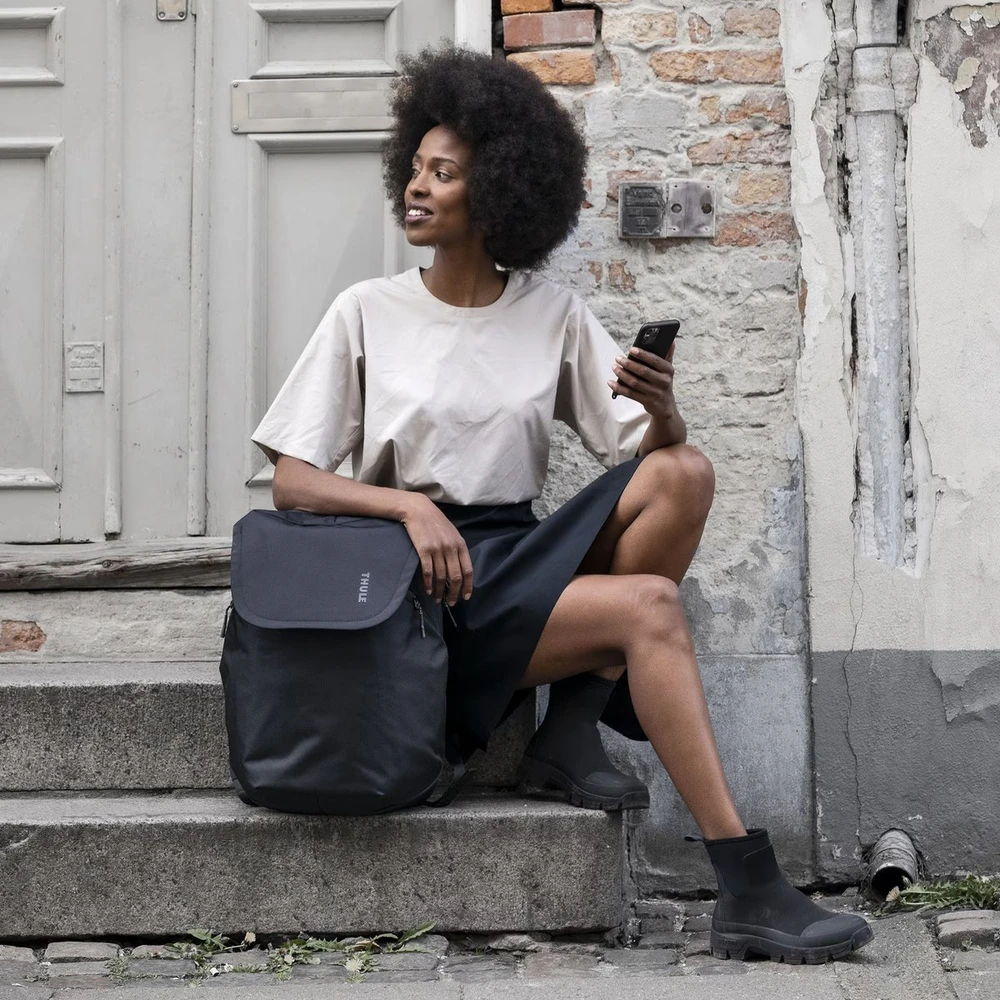 Thule Tulė | Subterra 2 | Tinka iki 16" | Kelioninė kuprinė | Vetiverijos pilka