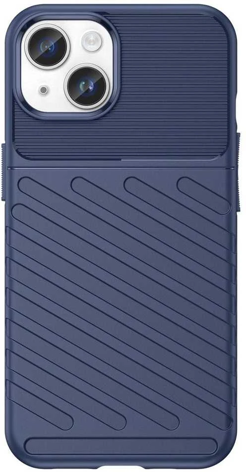 Hurtel Thunder dėklas skirtas iPhone 14 Plus, mėlynas
