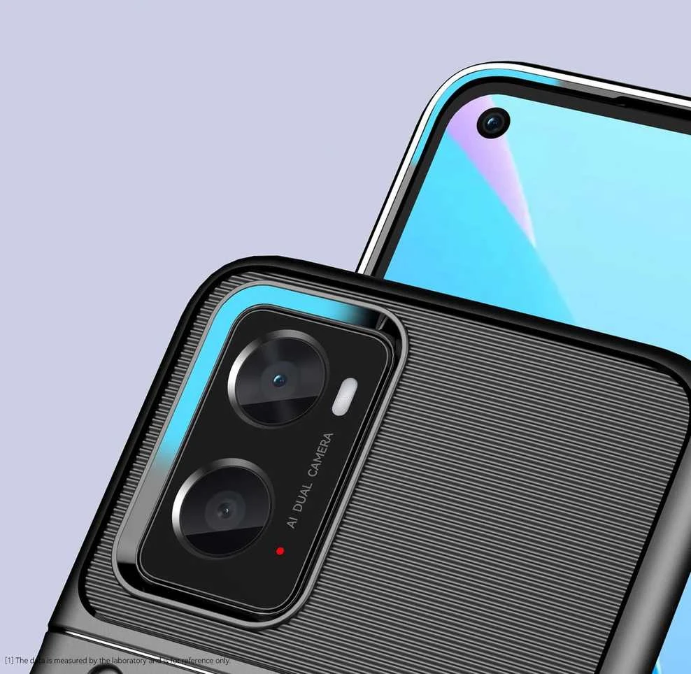 Hurtel Thunder dėklas skirtas Oppo A76 / Oppo A36 / Realme 9i, juodas