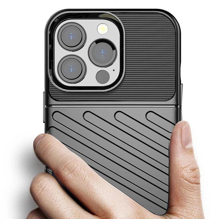 Hurtel Thunder dėklas skirtas iPhone 13 Pro, mėlynas