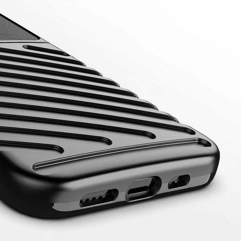 Hurtel Thunder dėklas skirtas iPhone 13 Pro, juodas