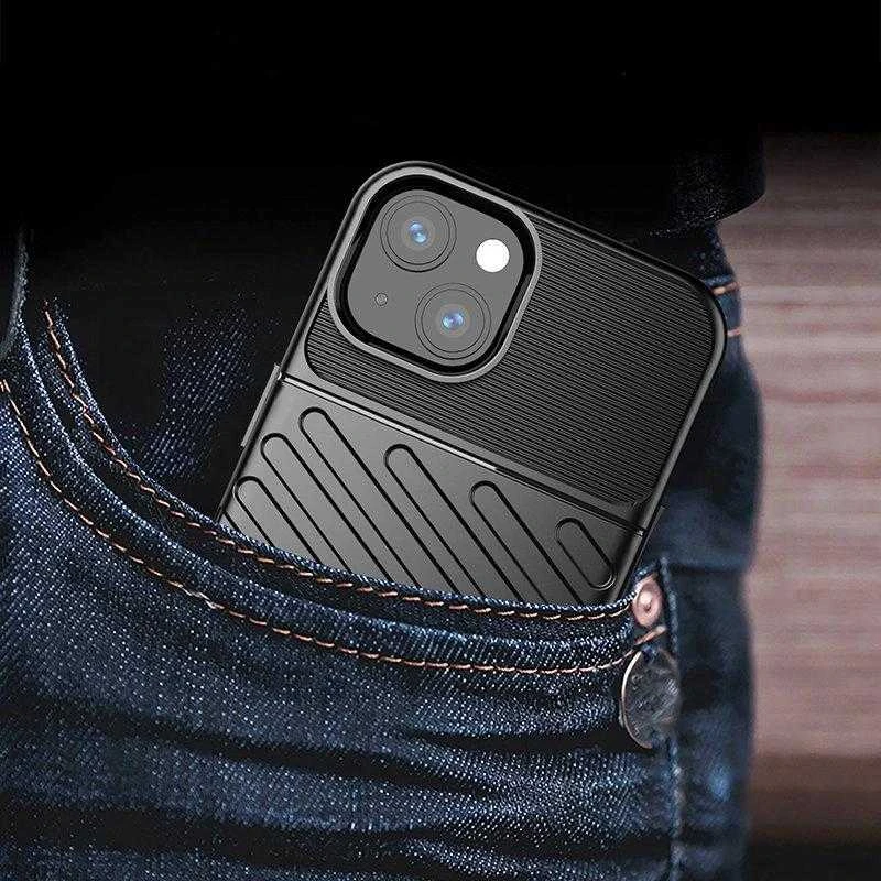 Hurtel Thunder dėklas skirtas iPhone 13 mini, mėlynas