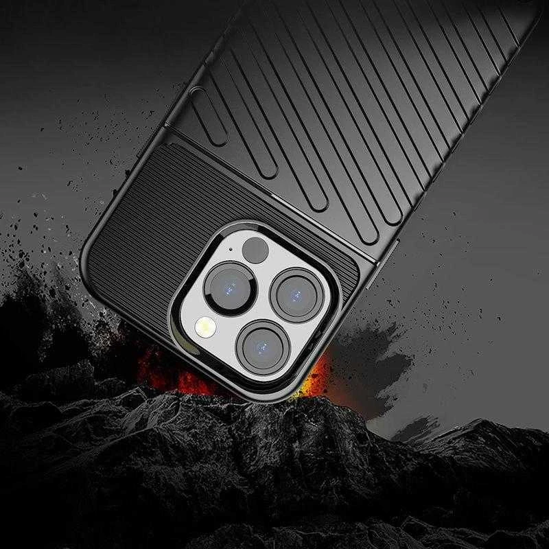 Hurtel Thunder dėklas skirtas iPhone 13 Pro, juodas