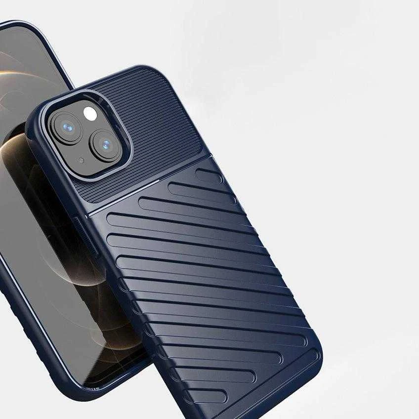 Hurtel Thunder dėklas skirtas iPhone 13 mini, mėlynas