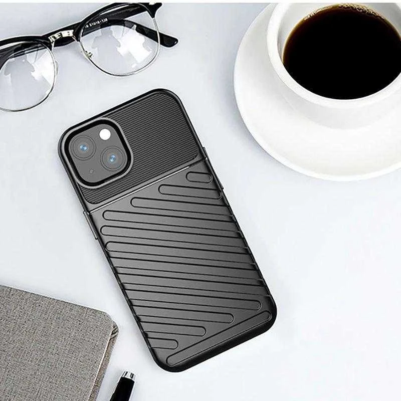 Hurtel Thunder dėklas skirtas iPhone 13 mini, mėlynas
