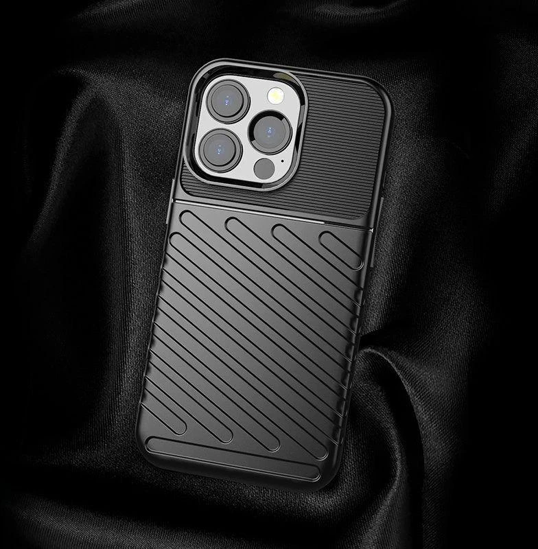 Hurtel Thunder dėklas skirtas iPhone 13 Pro, žalias