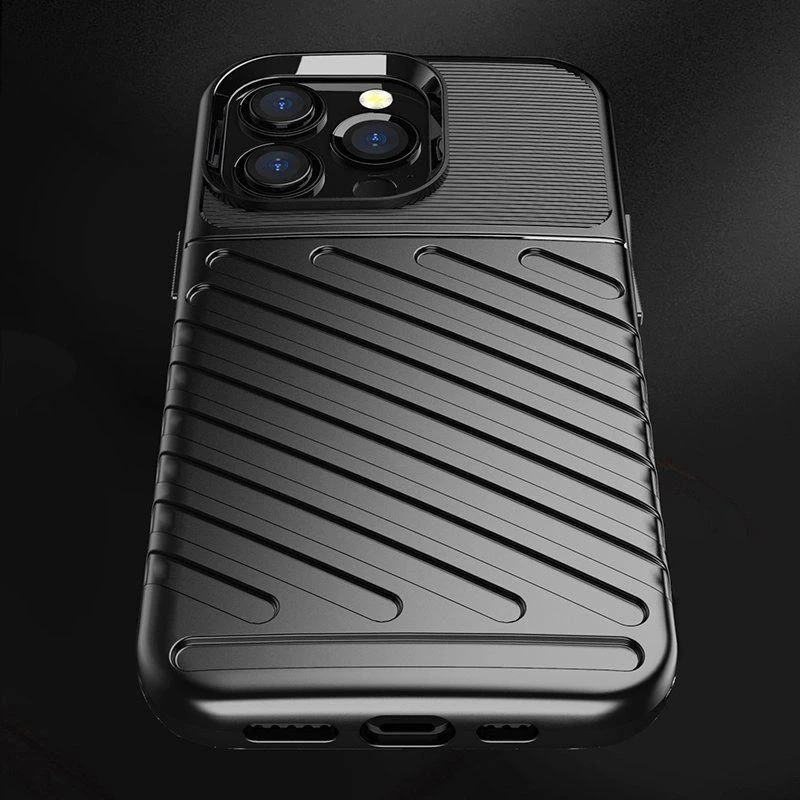 Hurtel Thunder dėklas skirtas iPhone 13 Pro, žalias